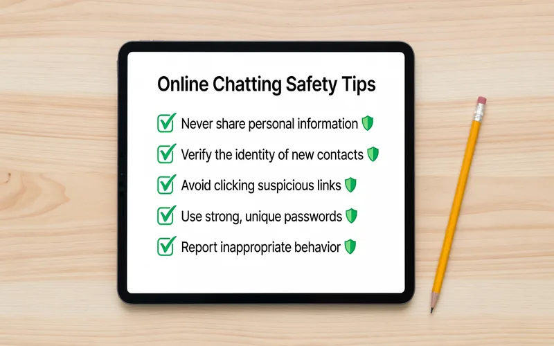 Checklist de sécurité pour choisir un chat gratuit sans inscription pour ado
